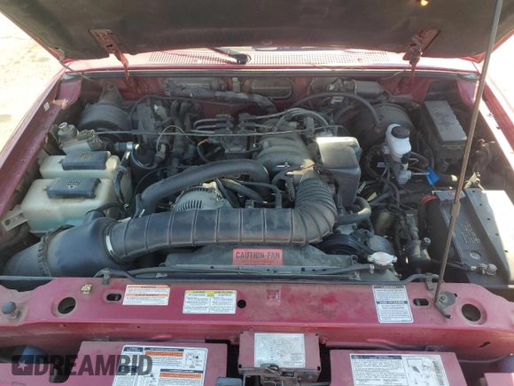 1996 Ford Ranger XL with VIN 1FTCR14U5TPA95575, listed as a Copart auction lot 64148505 with 94,546 mi miles and Clean title. Bid and sale history available at DreamBid. Image 11.