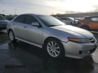 2006 Acura TSX with VIN JH4CL96836C024613, listed as a Copart auction lot 49825475 with 245,549 mi miles and Salvage Title. Bid and sale history available at carsss.com. Image 4.