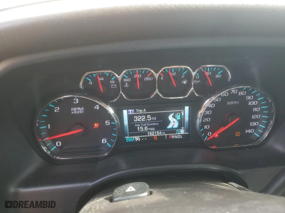 2017 GMC Sierra 1500 SLT with VIN 3GTU2NEC8HG170609, listed as a Copart auction lot 52048405 with 162,154 mi miles and Salvage Title. Bid and sale history available at carsss.com. Image 9.
