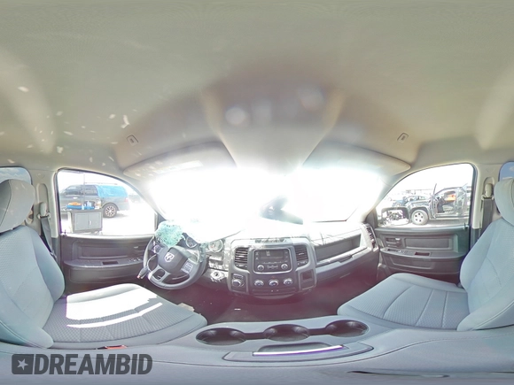 2019 Ram 1500 Tradesman z VIN 1C6RR6FTXKS723855, wystawiony jako Copart lot #55828485 z przebiegiem Nie podano mil oraz Szkoda całkowita • Salvage title. Historia ofert i sprzedaży dostępna na DreamBid. Obrazek 13.