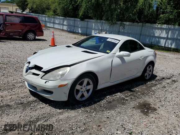 2007 Mercedes-Benz SLK 280 z VIN WDBWK54F57F154886, wystawiony jako Copart lot #61651645 z przebiegiem 115 855 mil mil oraz Szkoda całkowita • Salvage title. Historia ofert i sprzedaży dostępna na DreamBid. Obrazek 1.