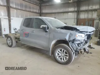 2024 Chevrolet Silverado 1500 LT with VIN 1GCRDDED0RZ239104, listed as a Copart auction lot 73546734 with 6,953 mi miles and Salvage Title. Bid and sale history available at DreamBid. Image 4.