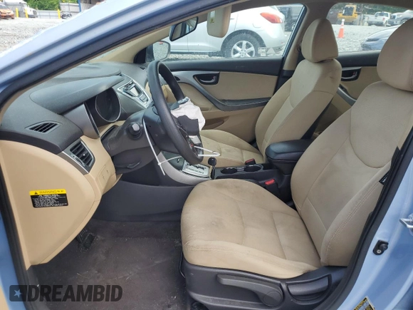 2011 Hyundai Elantra GLS z VIN KMHDH4AE2BU093672, wystawiony jako Copart lot #56977185 z przebiegiem 142 095 mil mil oraz Szkoda całkowita • Salvage title. Historia ofert i sprzedaży dostępna na DreamBid. Obrazek 7.