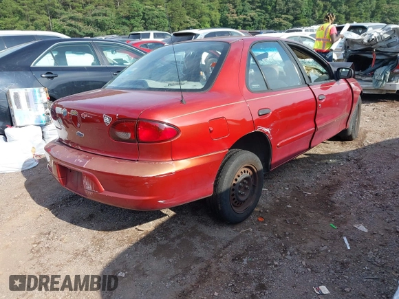 2001 Chevrolet Cavalier with VIN 1G1JC524217185596, listed as a IAAI auction lot 42472819 with Not provided miles and . Bid and sale history available at DreamBid. Image 4.