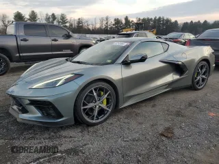 2023 Chevrolet Corvette 1LT with VIN 1G1YA2D40P5123103, listed as a Copart auction lot 85243864 with 12,302 mi miles and Salvage Title. Bid and sale history available at carsss.com. Image 1.