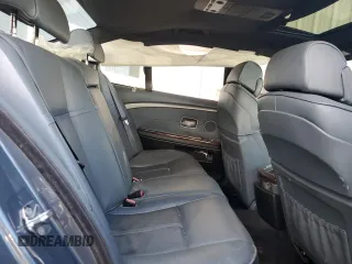 2008 BMW 7 Series 750i with VIN WBAHL83518DT11390, listed as a Copart auction lot 73338484 with Not Provided miles and Salvage Title. Bid and sale history available at DreamBid. Image 10.