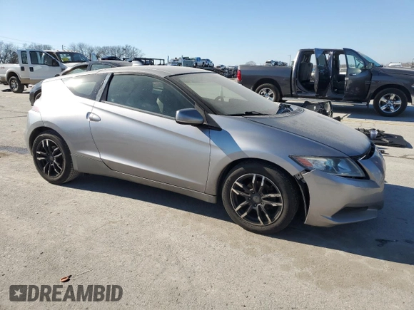 2012 Honda CR-Z with VIN JHMZF1D4XCS004685, listed as a Copart auction lot 88770935 with 205,553 mi miles and Salvage Title. Bid and sale history available at carsss.com. Image 4.