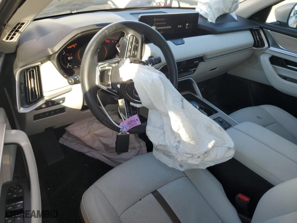 2024 Mazda CX-90 PHEV Premium Plus with VIN JM3KKEHA0R1100563, listed as a Copart auction lot 81279204 with NaN miles and Salvage Title. Bid and sale history available at carsss.com. Image 8.