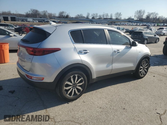 2017 Kia Sportage EX with VIN KNDPNCAC3H7071867, listed as a Copart auction lot 48425195 with 145,237 mi miles and Salvage title. Bid and sale history available at DreamBid. Image 3.