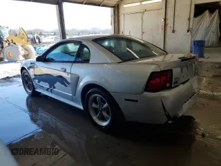 2001 Ford Mustang GT Deluxe with VIN 1FAFP42X91F185242, listed as a Copart auction lot 49330035 with 90,456 mi miles and Salvage Title. Bid and sale history available at carsss.com. Image 2.