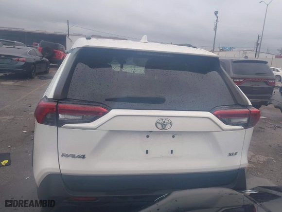 2019 Toyota RAV4 XLE with VIN 2T3W1RFV1KW050712, listed as a IAAI auction lot 41296561 with NaN miles. Bid and sale history available at carsss.com. Image 16.