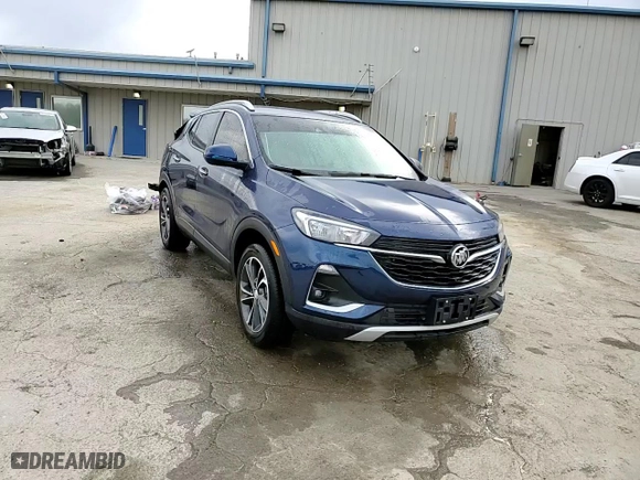 2023 Buick Encore GX Select with VIN KL4MMDS22PB102081, listed as a Copart auction lot 50982645 with 24,755 mi miles and Salvage Title. Bid and sale history available at carsss.com. Image 13.