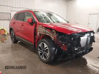 2020 Hyundai Santa Fe Limited with VIN 5NMS53AA0LH293308, listed as a IAAI auction lot 41608440 with 56,011 mi miles and . Bid and sale history available at DreamBid. Image 1.