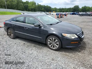 2012 Volkswagen CC Sport PZEV with VIN WVWMP7AN8CE506148, listed as a Copart auction lot 65390324 with 110,756 mi miles and Salvage Title. Bid and sale history available at carsss.com. Image 4.