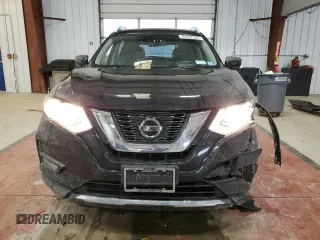 2020 Nissan Rogue SV with VIN JN8AT2MV2LW136908, listed as a Copart auction lot 45647545 with 53,481 mi miles and Salvage Title. Bid and sale history available at DreamBid. Image 5.