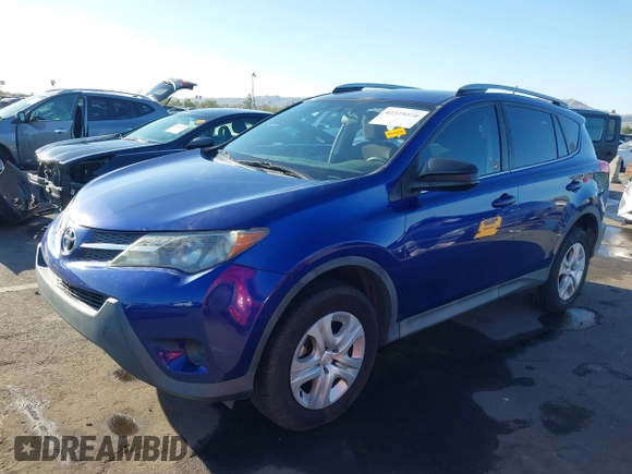2014 Toyota RAV4 LE with VIN 2T3ZFREV9EW124480, listed as a IAAI auction lot 42579578 with 117,799 mi miles and . Bid and sale history available at DreamBid. Image 18.