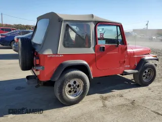1993 Jeep Wrangler "S" with VIN 1J4FY19P2PP246553, listed as a Copart auction lot 77257954 with 188,373 mi miles and Clean Title. Bid and sale history available at carsss.com. Image 3.