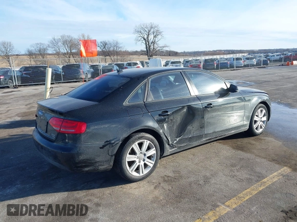 2011 Audi A4 2.0T Premium with VIN WAUBFAFL9BN027604, listed as a IAAI auction lot 41647723 with 133,630 mi miles. Bid and sale history available at carsss.com. Image 4.