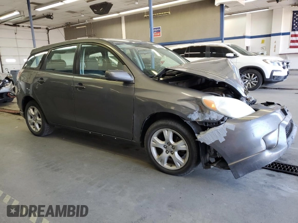 2008 Toyota Matrix STD with VIN 2T1KR32E38C686383, listed as a Copart auction lot 53253935 with 155,430 mi miles and Salvage Title. Bid and sale history available at DreamBid. Image 4.