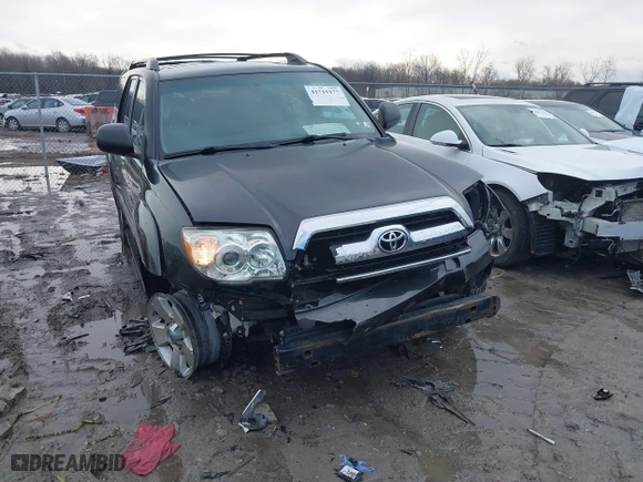 2007 Toyota 4Runner SR5 with VIN JTEBU14R770118077, listed as a IAAI auction lot 41715177 with 184,074 mi miles. Bid and sale history available at carsss.com. Image 6.