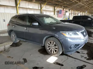 2014 Nissan Pathfinder S with VIN 5N1AR2MM5EC690946, listed as a Copart auction lot 53837085 with 167,630 mi miles and Clean Title. Bid and sale history available at carsss.com. Image 4.