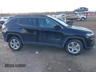 2023 Jeep Compass Latitude with VIN 3C4NJDBN3PT502551, listed as a IAAI auction lot 41327828 with 17,818 mi miles and . Bid and sale history available at DreamBid. Image 14.