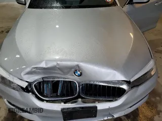 2019 BMW 5 Series 530e xDrive with VIN WBAJB1C56KB376895, listed as a Copart auction lot 74907304 with 58,783 mi miles and Salvage title. Bid and sale history available at DreamBid. Image 12.