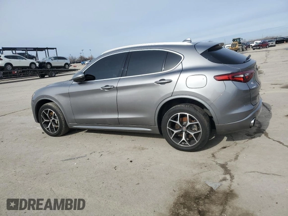 2020 Alfa Romeo Stelvio Ti z VIN ZASPAKBN4L7C91444, wystawiony jako Copart lot #43635865 z przebiegiem 83 848 mil mil oraz Szkoda całkowita • Salvage title. Historia ofert i sprzedaży dostępna na DreamBid. Obrazek 2.