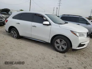 2020 Acura MDX with VIN 5J8YD4H35LL011819, listed as a Copart auction lot 49128563 with 47,861 mi miles. Bid and sale history available at carsss.com. Image 4.