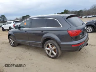 2012 Audi Q7 3.0T S line with VIN WA1DGAFE5CD009337, listed as a Copart auction lot 89097775 with 154,758 mi miles and Clean Title. Bid and sale history available at carsss.com. Image 2.