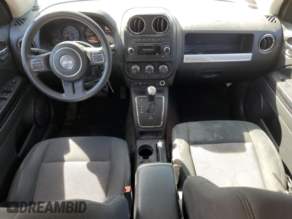 2014 Jeep Compass Sport with VIN 1C4NJDBB3ED708638, listed as a Copart auction lot 55122475 with 146,426 mi miles and Clean Title. Bid and sale history available at carsss.com. Image 8.