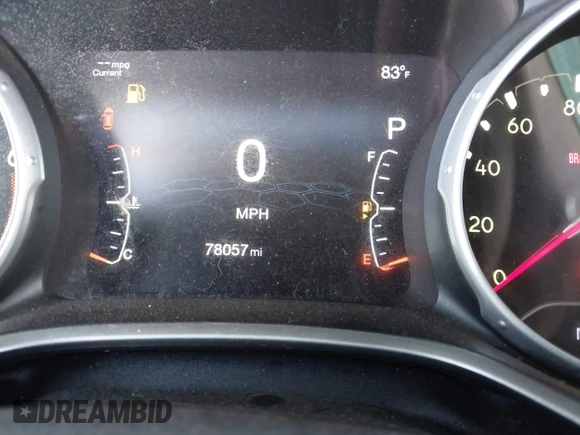 2017 Jeep Compass Latitude with VIN 3C4NJDBBXHT656407, listed as a IAAI auction lot 42562826 with 78,057 mi miles and . Bid and sale history available at DreamBid. Image 15.