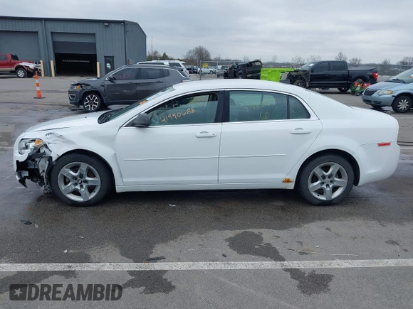 2012 Chevrolet Malibu 1LS with VIN 1G1ZB5E09CF333587, listed as a IAAI auction lot 41990688 with 136,183 mi miles and . Bid and sale history available at DreamBid. Image 14.