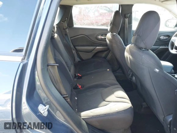 2019 Jeep Cherokee Latitude with VIN 1C4PJMCB1KD453801, listed as a IAAI auction lot 41663957 with 85,062 mi miles. Bid and sale history available at carsss.com. Image 8.