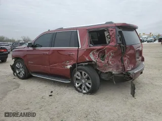2016 Chevrolet Tahoe LTZ with VIN 1GNSKCKC2GR257458, listed as a Copart auction lot 45684125 with 0 mi miles and Salvage Title. Bid and sale history available at carsss.com. Image 2.