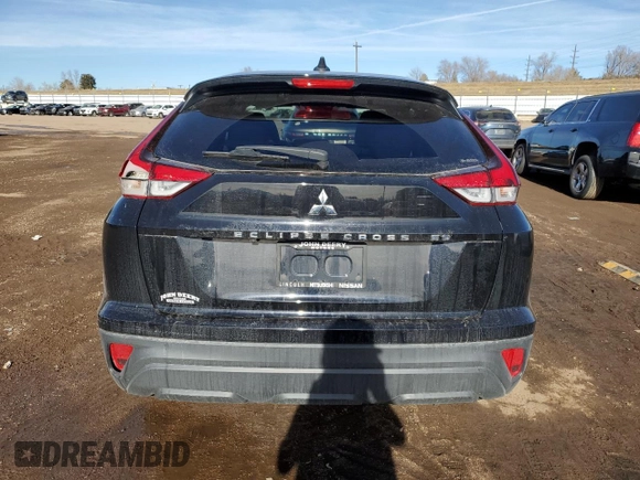 2022 Mitsubishi Eclipse Cross ES with VIN JA4ATUAA7NZ045539, listed as a Copart auction lot 84647374 with 41,995 mi miles and Clean title. Bid and sale history available at DreamBid. Image 6.
