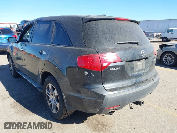 2007 Acura MDX Tech Pkg with VIN 2HNYD28357H519904, listed as a IAAI auction lot 41504879 with 1 mi miles. Bid and sale history available at carsss.com. Image 3.