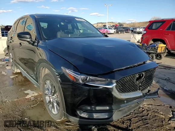 2019 Mazda CX-5 Signature with VIN JM3KFBEY4K0606252, listed as a Copart auction lot 46624995 with 84,965 mi miles and Salvage Title. Bid and sale history available at carsss.com. Image 15.