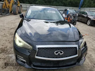2014 Infiniti Q50 Premium with VIN JN1BV7AP6EM680844, listed as a Copart auction lot 60309715 with 182,173 mi miles and Salvage title. Bid and sale history available at DreamBid. Image 5.
