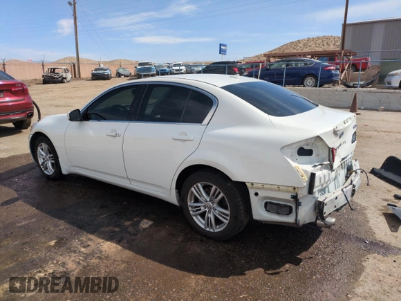 2011 Infiniti G37 x with VIN JN1CV6AR2BM351005, listed as a Copart auction lot 50412205 with 62,959 mi miles and Salvage Title. Bid and sale history available at carsss.com. Image 2.