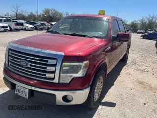 2014 Ford F-150 XL with VIN 1FTFW1CF3EKF74022, listed as a IAAI auction lot 42072740 with 418,761 mi miles. Bid and sale history available at carsss.com. Image 1.