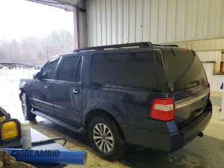 2017 Ford Expedition EL XLT with VIN 1FMJK1JT6HEA59464, listed as a Copart auction lot 45034485 with 157,135 mi miles and Salvage Title. Bid and sale history available at carsss.com. Image 2.