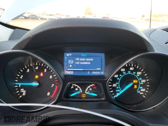 2014 Ford Escape SE with VIN 1FMCU0GX1EUC11059, listed as a Copart auction lot 88116175 with 94,001 mi miles and Salvage Title. Bid and sale history available at carsss.com. Image 9.