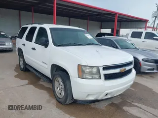 2007 Chevrolet Tahoe LS with VIN 1GNFC13C07R360248, listed as a IAAI auction lot 42575878 with 273,422 mi miles and . Bid and sale history available at DreamBid. Image 1.