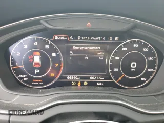 2018 Audi Q5 Premium Plus with VIN WA1BNAFY2J2173452, listed as a Copart auction lot 52898795 with 66,840 mi miles and Salvage Title. Bid and sale history available at carsss.com. Image 9.