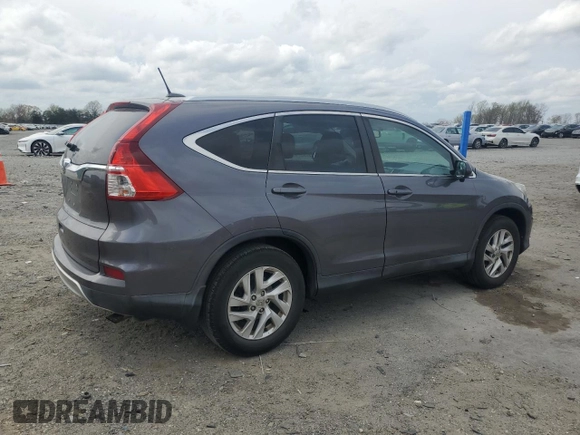 2015 Honda CR-V EX-L with VIN 2HKRM3H78FH549925, listed as a Copart auction lot 51693725 with 116,637 mi miles and Salvage Title. Bid and sale history available at carsss.com. Image 3.