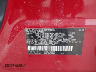 2006 Toyota RAV4 Sport with VIN JTMBK32V365004830, listed as a IAAI auction lot 41711317 with 1 mi miles. Bid and sale history available at carsss.com. Image 9.