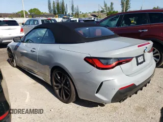 2023 BMW 4 Series 430i z VIN WBA23AT01PCM71355, wystawiony jako Copart lot #49051753 z przebiegiem 1 140 mil mil oraz . Historia ofert i sprzedaży dostępna na DreamBid. Obrazek 2.