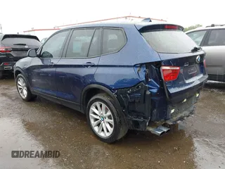 2015 BMW X3 xDrive28i z VIN 5UXWX9C58F0D51654, wystawiony jako IAAI lot #42234425 z przebiegiem 105 171 mil mil oraz . Historia ofert i sprzedaży dostępna na DreamBid. Obrazek 3.