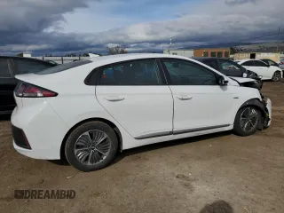 2020 Hyundai Ioniq SE with VIN KMHC65LD0LU194805, listed as a Copart auction lot 43444025 with 130,155 mi miles and Salvage title. Bid and sale history available at DreamBid. Image 3.